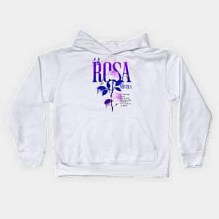 La Rosa Mistica Bonita Latina Floral Flowers Rose Kids Hoodie